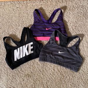 Nike sport bras